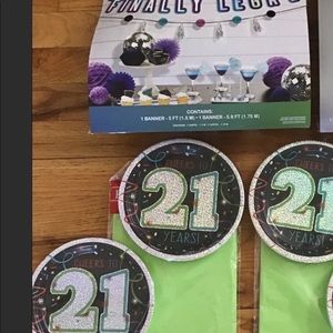 21st birthday decorations